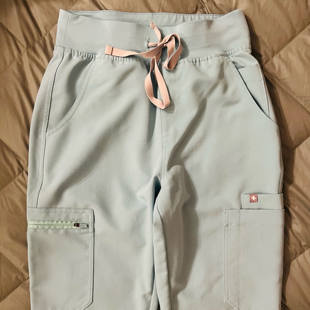 Figs Yola High Waisted 2.0 Skinny Scrub Pant XS Tall